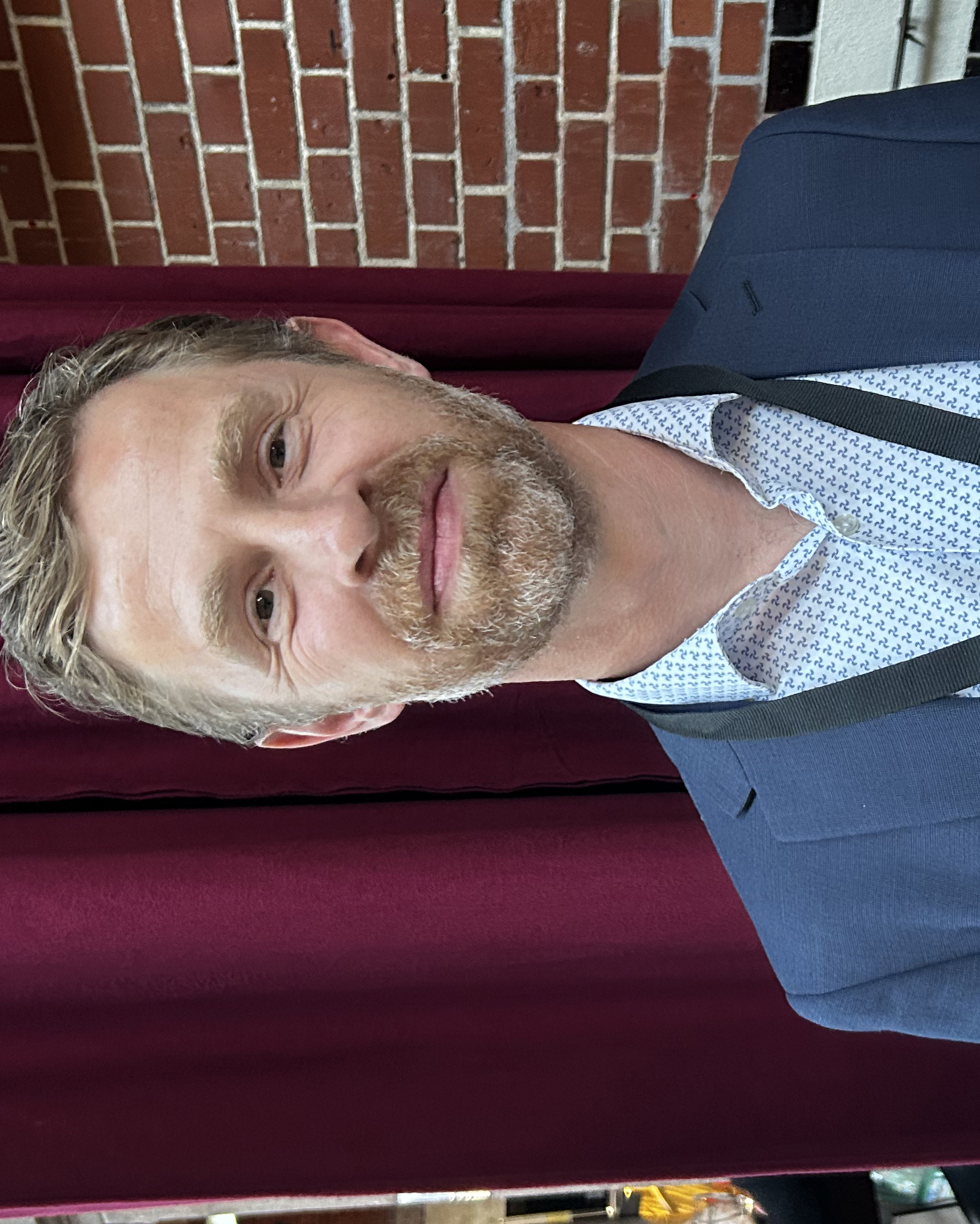 Porträtt av Mathias Pedersen