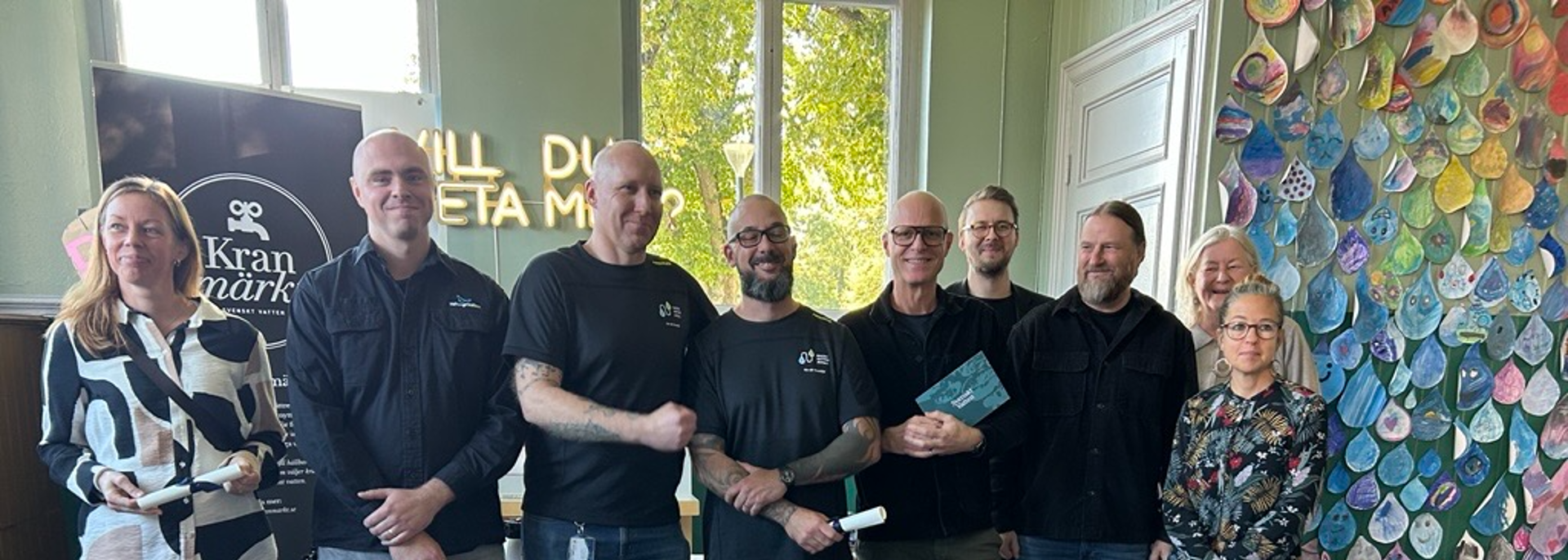 Vinnare och hedersplacering i Kranvattentävlingens deltävling i Uppsala 30 september 2025